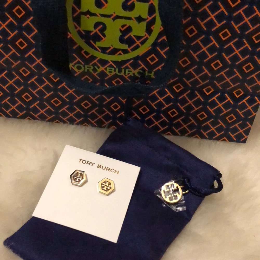 TB Hex Logo Studs